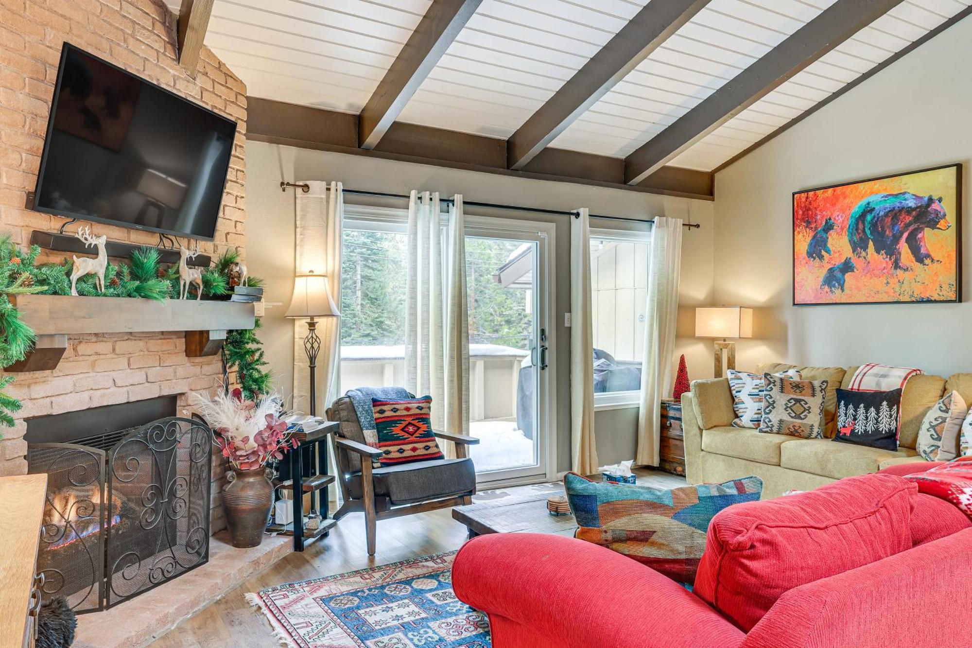 Incline Village Condo With Deck 1 Mi To Lake Tahoe Exterior foto